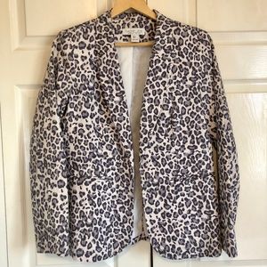 Rachel Zoe - Gray family animal print blazer